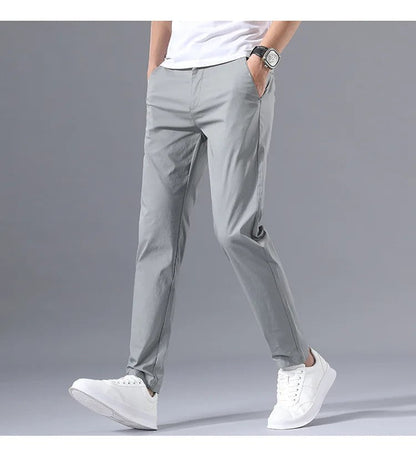 Men's Modern Slim Fit Chino Trousers