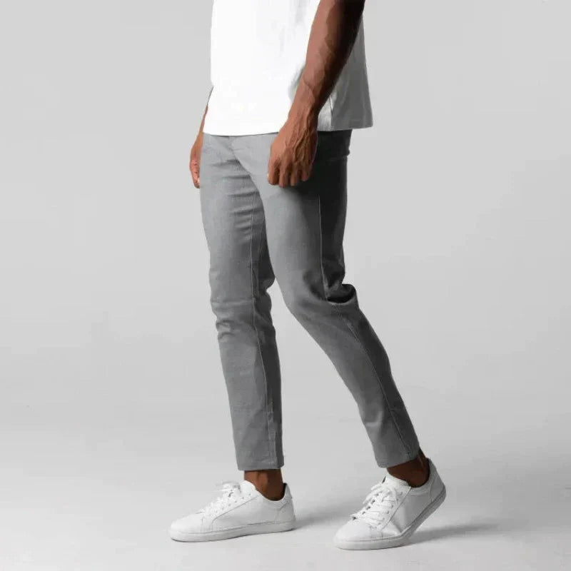 Elastische Herren Chinos Slim Fit Hose - IdealeKleiden