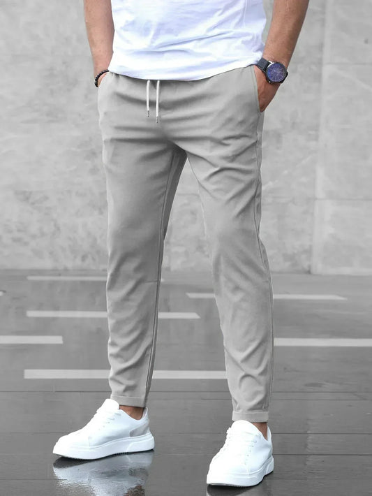 Stretch Herrenhosen Skinny Chino Jogginghosen - IdealeKleiden
