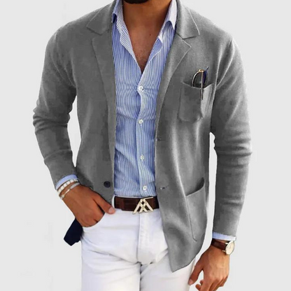 Men's Modern Cardigan with Pockets