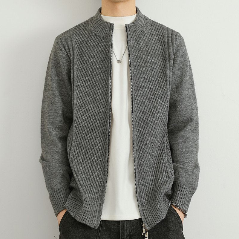 Men's Cardigan Zipper Oversized