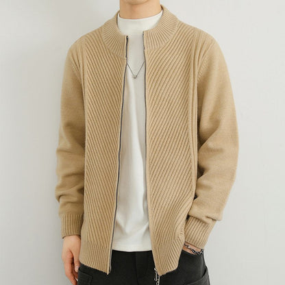 Men's Cardigan Zipper Oversized