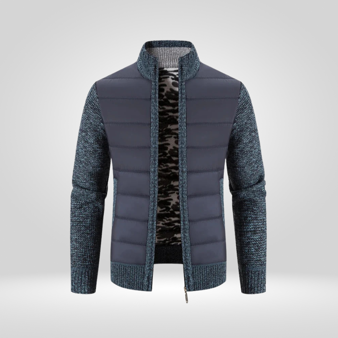 Men's Down Jacket Warm Insulated Zipper