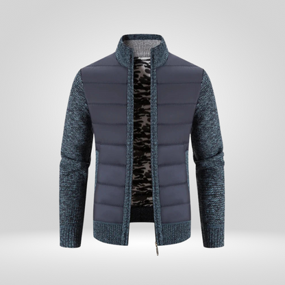Men's Down Jacket Warm Insulated Zipper