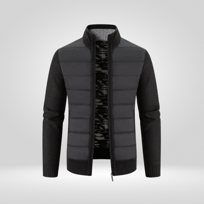 Men's Down Jacket Warm Insulated Zipper