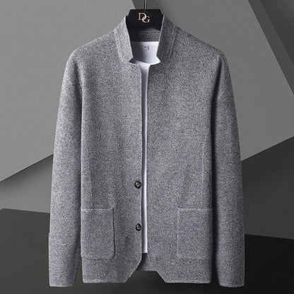 Men's Button-Front Cardigan