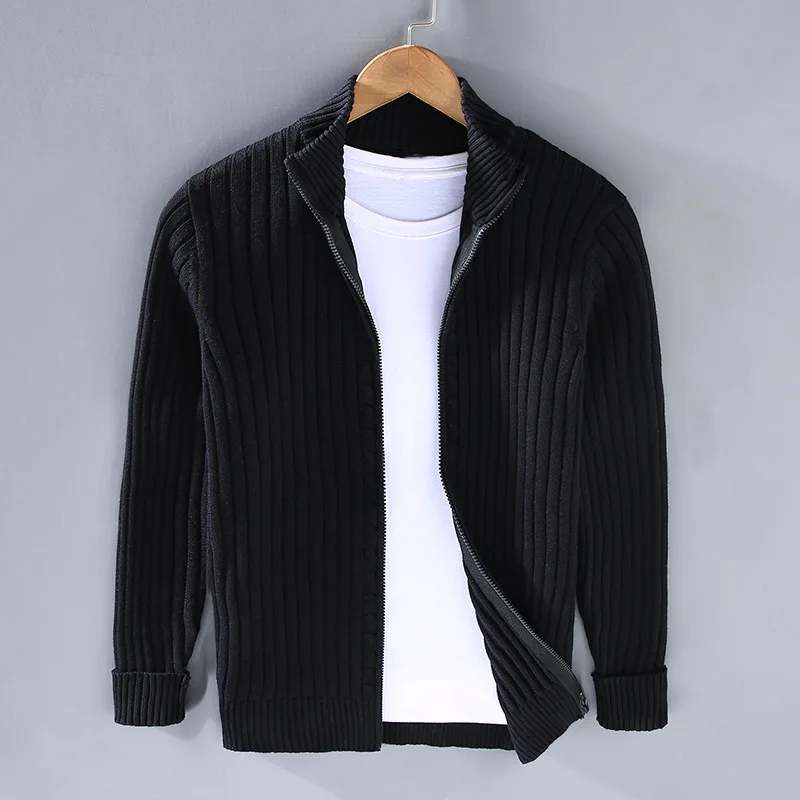 Men's Cardigan Comfortable Zipper