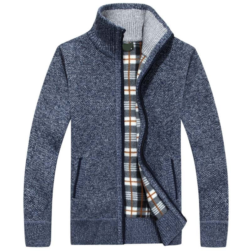 Men's Cardigan Zipper Winter Warm