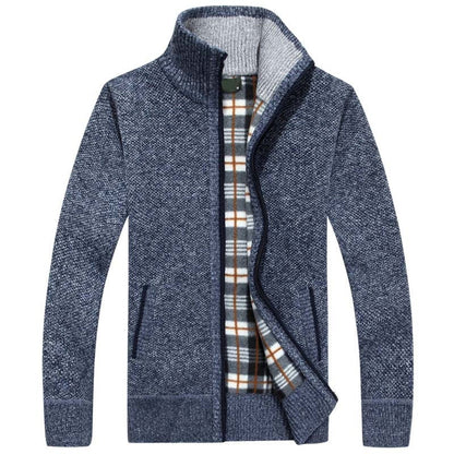 Men's Cardigan Zipper Winter Warm
