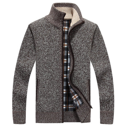 Men's Cardigan Zipper Winter Warm