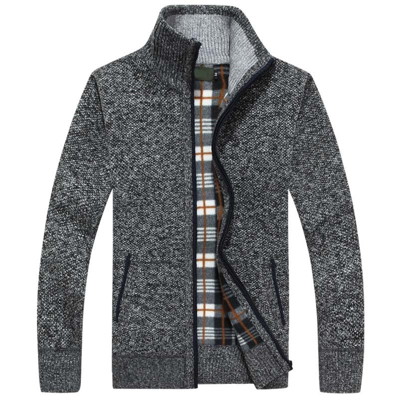 Men's Cardigan Zipper Winter Warm
