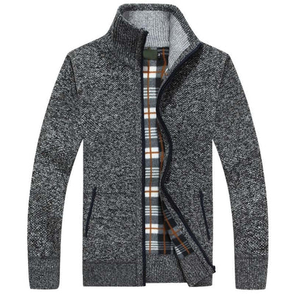 Men's Cardigan Zipper Winter Warm