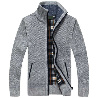 Men's Cardigan Zipper Winter Warm