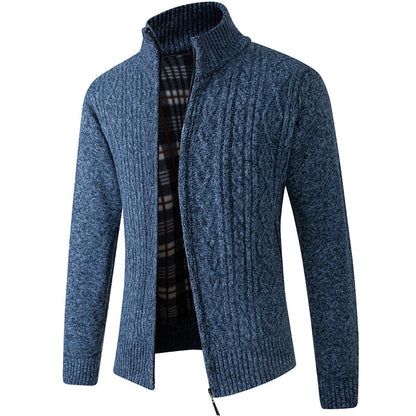 Men's Cardigan Zipper Winter Warm