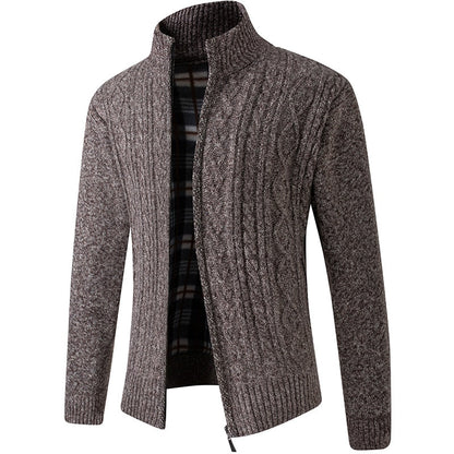 Men's Cardigan Zipper Winter Warm