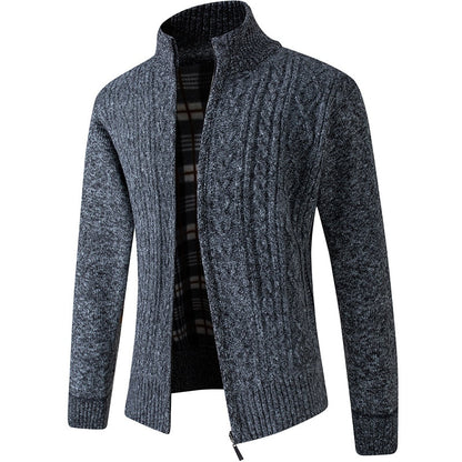 Men's Cardigan Zipper Winter Warm