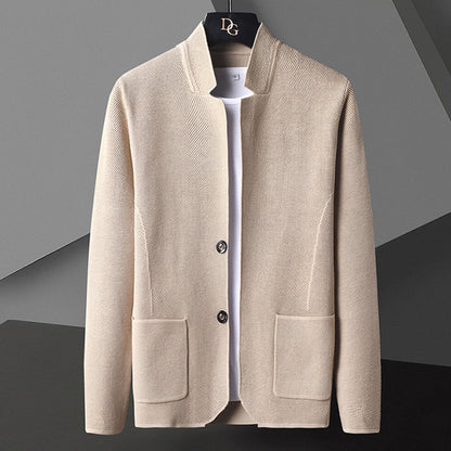 Men's Lightweight Summer Cardigan with Buttons