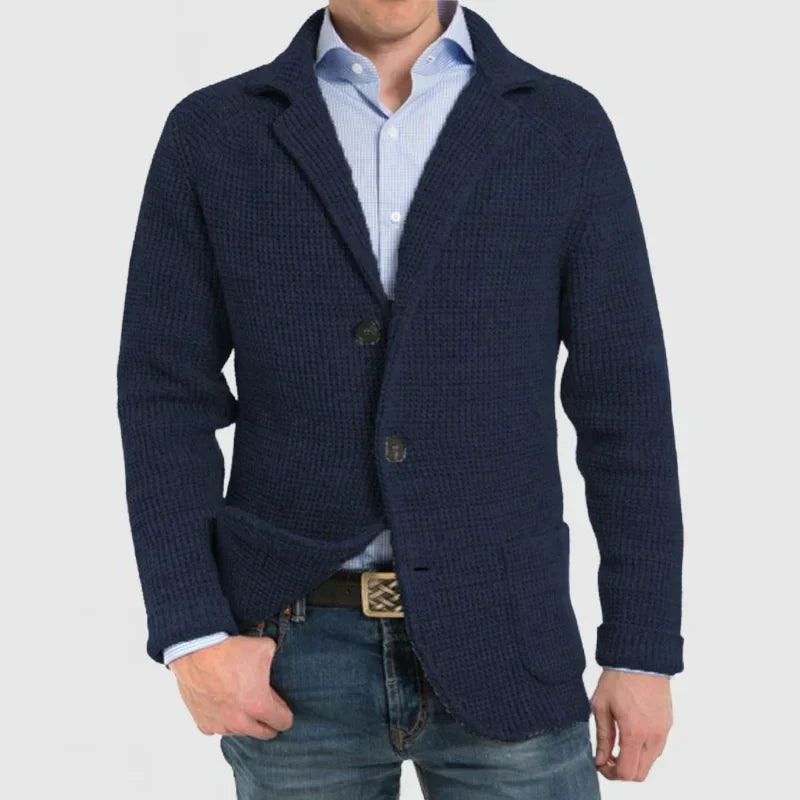 Men's Warm Chunky Knit Cardigan