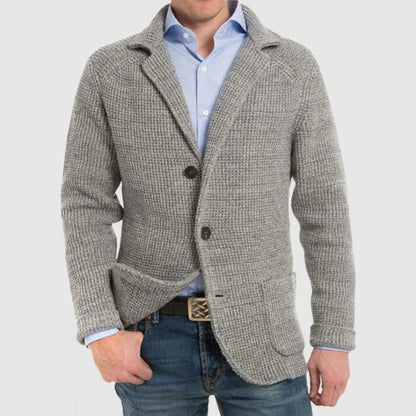 Men's Warm Chunky Knit Cardigan