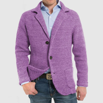 Men's Warm Chunky Knit Cardigan