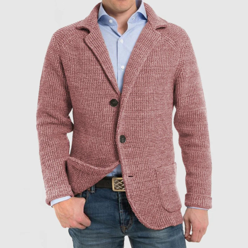 Men's Warm Chunky Knit Cardigan