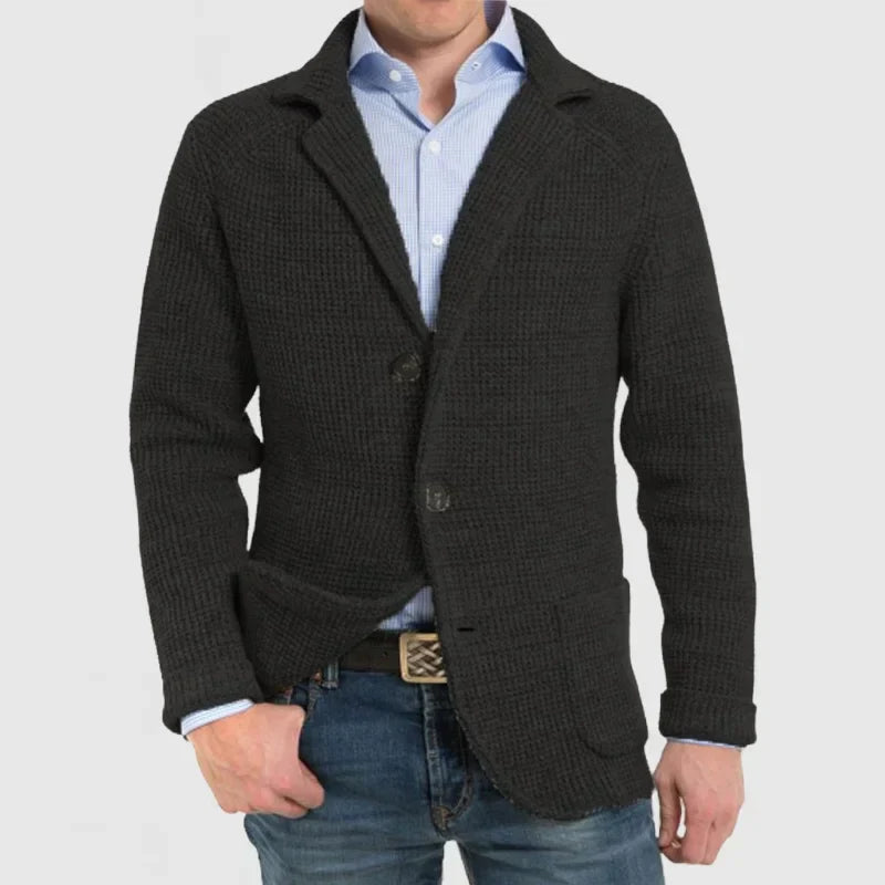 Men's Warm Chunky Knit Cardigan