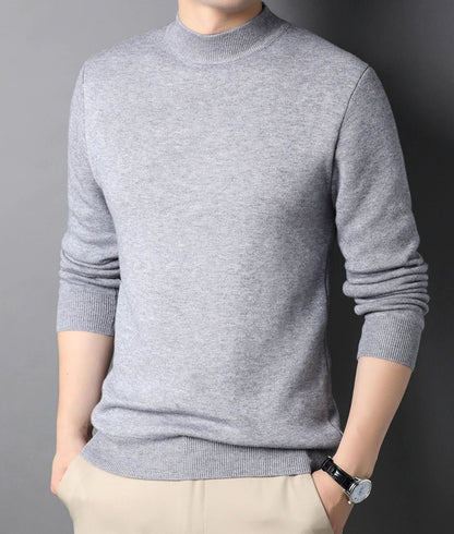 Men's Simple Turtleneck Sweater
