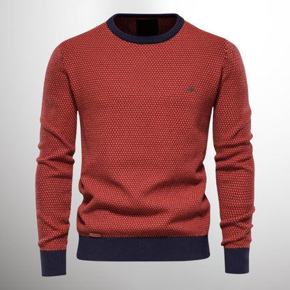 Men's Crew Neck Knitted Jumper Casual Fit