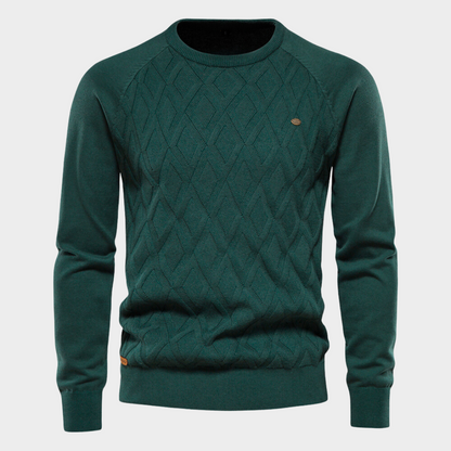 Men's Modern Crew Neck Knitted Sweater