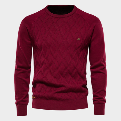 Men's Modern Crew Neck Knitted Sweater