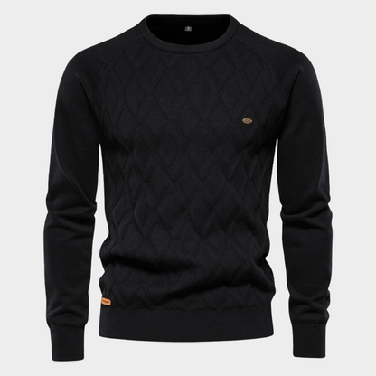 Men's Modern Crew Neck Knitted Sweater