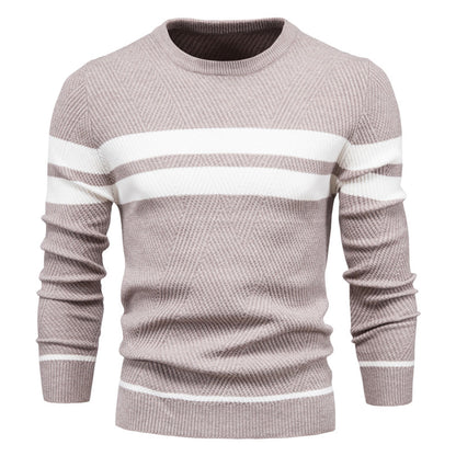 Men's Slim Fit Crew Neck Sweater
