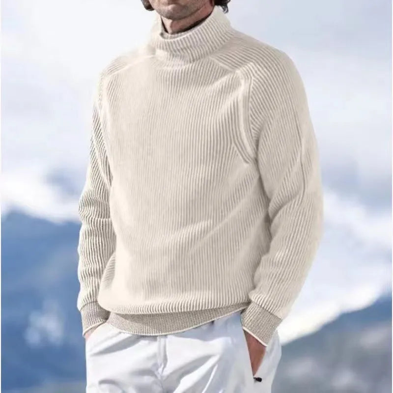 Men's Warm Knit Turtleneck