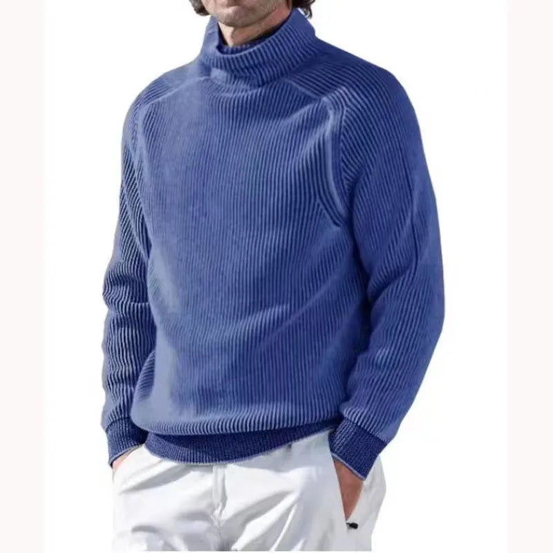 Men's Warm Knit Turtleneck