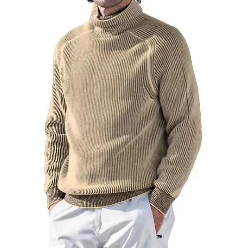 Men's Warm Knit Turtleneck