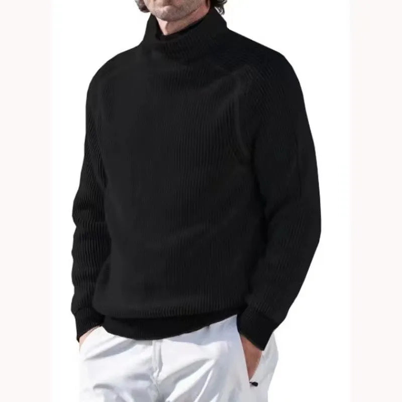 Men's Warm Knit Turtleneck
