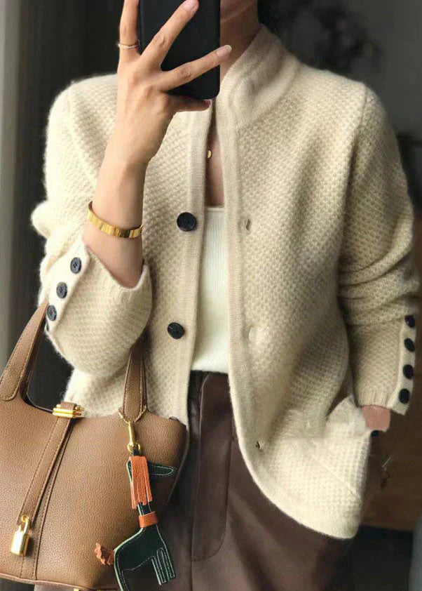 Chic Button-Up Cardigan for Women