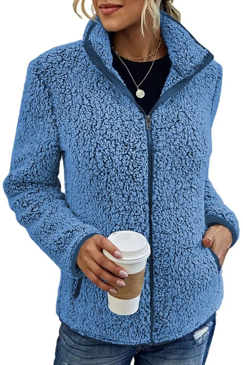Stylish Fleece Jacket Comfortable Elegant