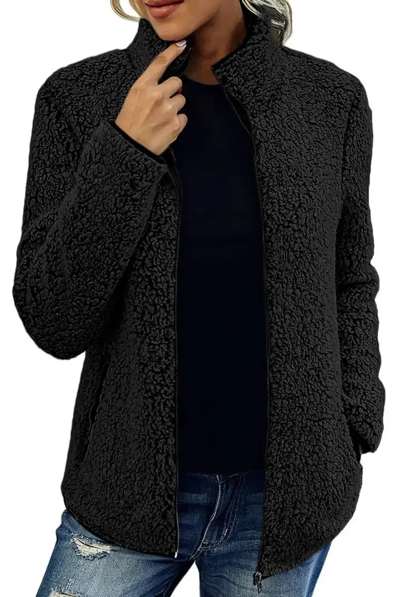 Stylish Fleece Jacket Comfortable Elegant