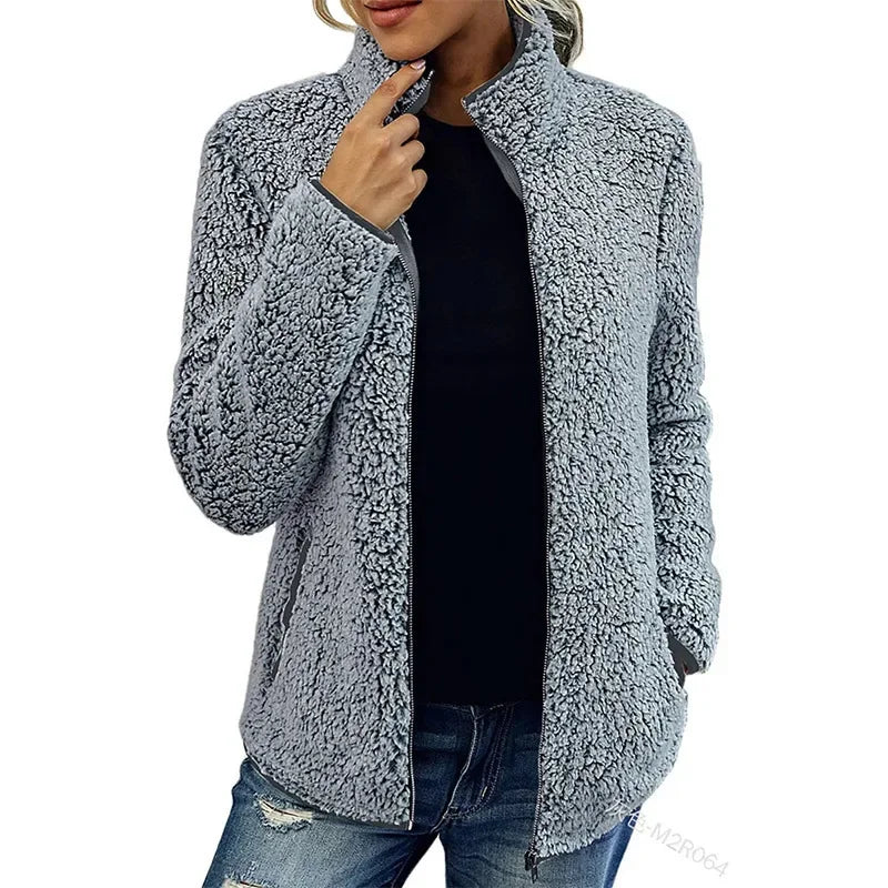 Stylish Fleece Jacket Comfortable Elegant