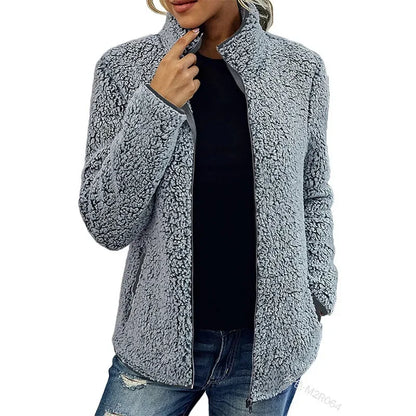 Stylish Fleece Jacket Comfortable Elegant