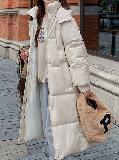 Long Winter Jacket Warm and Waterproof