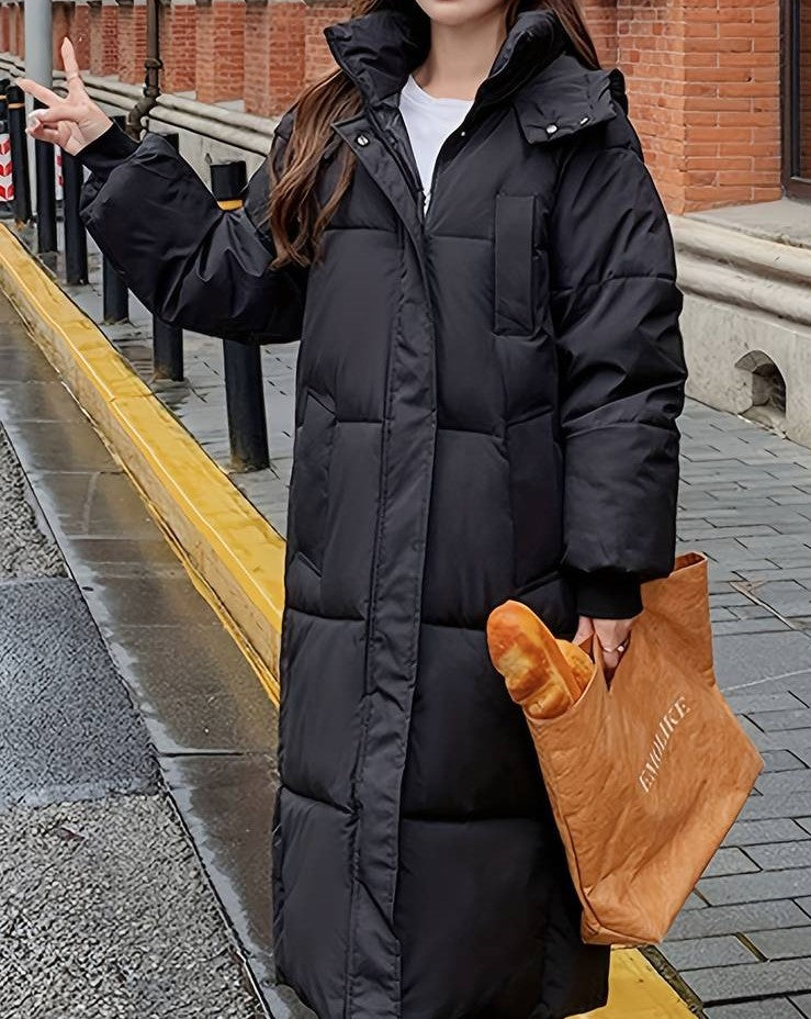 Long Winter Jacket Warm and Waterproof