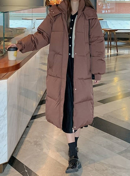 Long Winter Jacket Warm and Waterproof