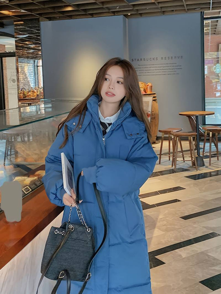 Long Winter Jacket Warm and Waterproof