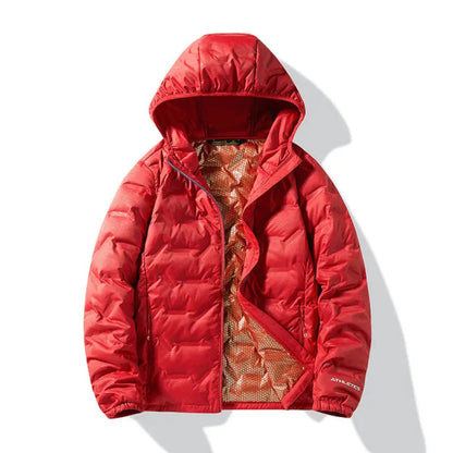 Winter Puffer Jacket Duck Down Filling