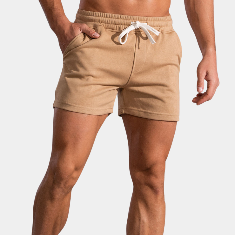 Men's Comfortable Athletic Shorts Elastic Waistband