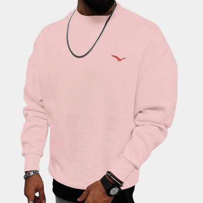 Comfortable Men's Crew Neck Sweatshirt