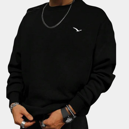 Comfortable Men's Crew Neck Sweatshirt