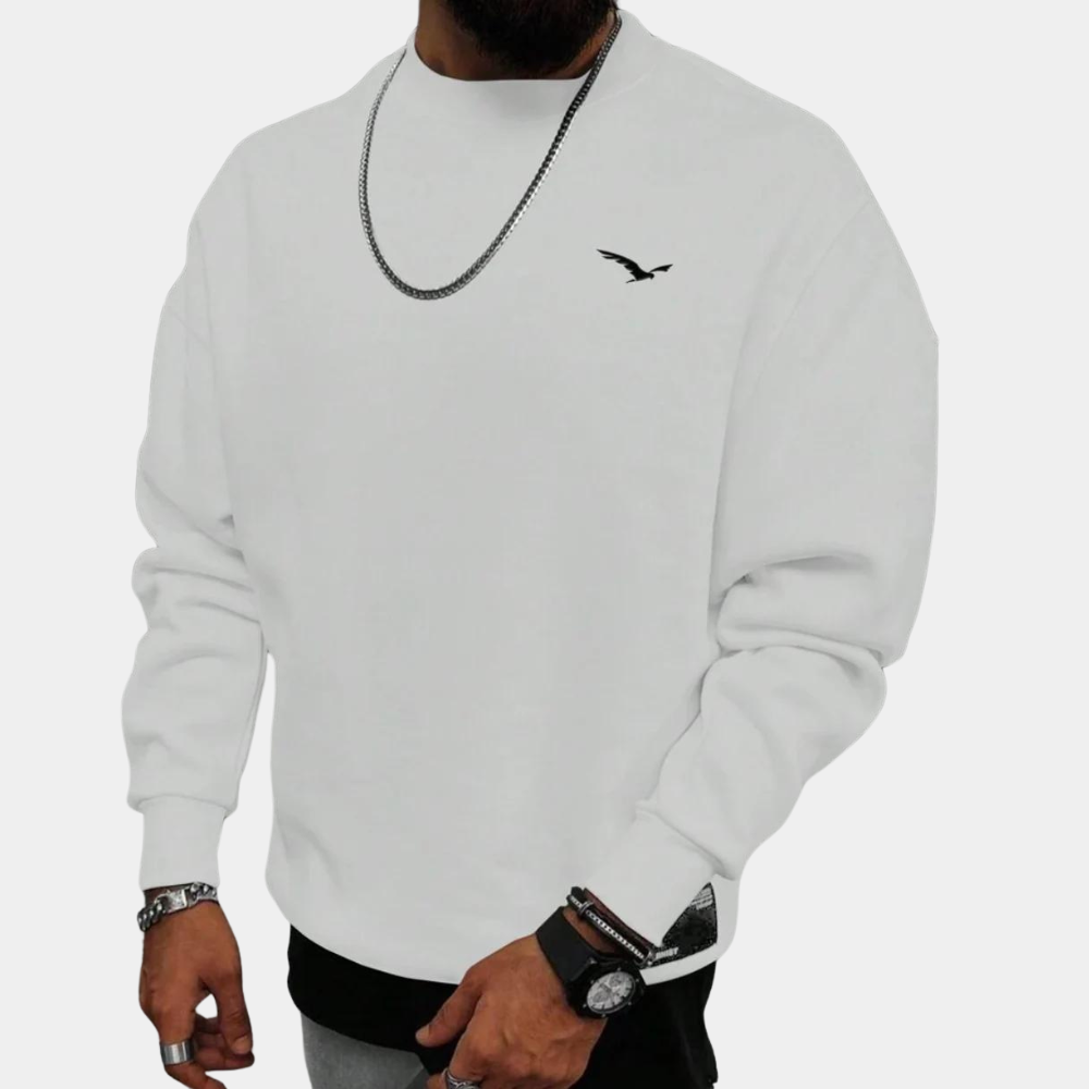 Comfortable Men's Crew Neck Sweatshirt